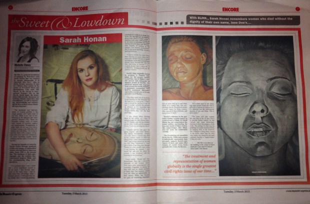 Interview with Michelle Clancy for The Munster Express